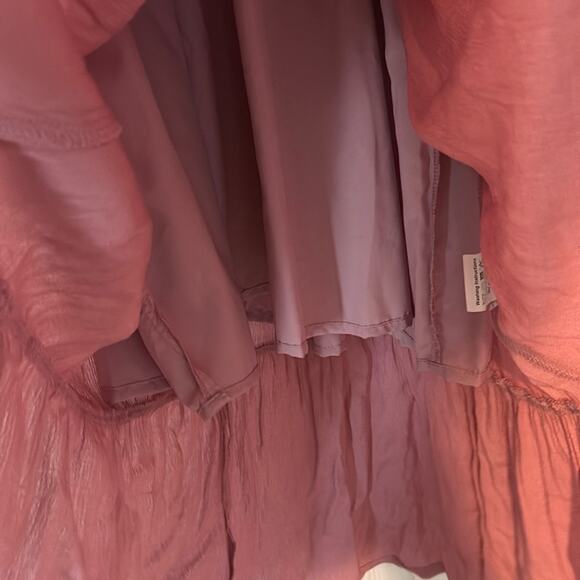 Zattacas Smocked Flutter Sleeve Prairie Dress - Picture 5 of 7